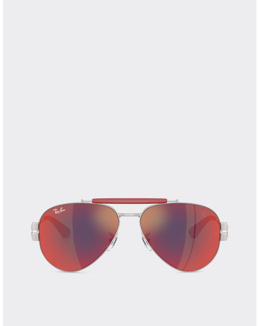 Ferrari Pink Ray-Ban For Scuderia Rb3762M Hypercar