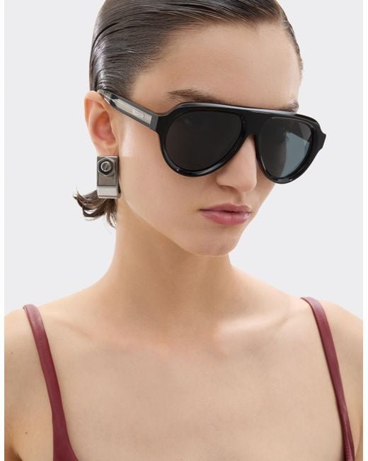 Ferrari Black Sunglasses