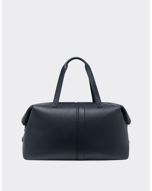 Ferrari Blue Duffle Bag