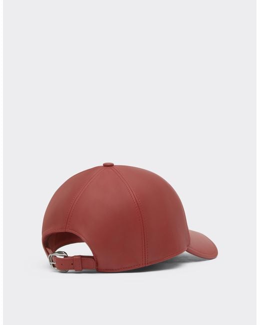 Baseball Cap di Ferrari in Red