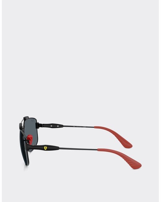 Ferrari Gray Ray-Ban For Scuderia Rb3789M