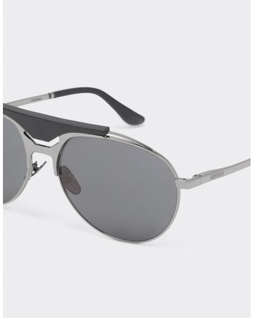 Ferrari Gray Sunglasses