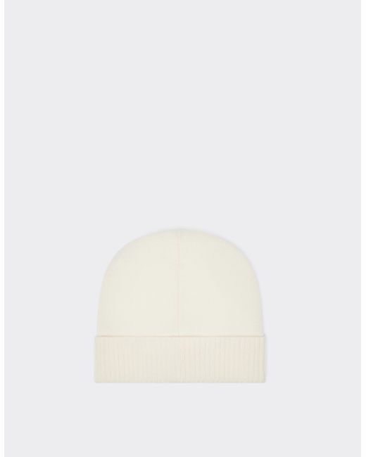 Ferrari Natural Cashmere Beanie
