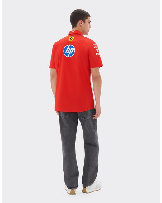 Ferrari Red Replica 2026 Puma For Scuderia Hp Shirt