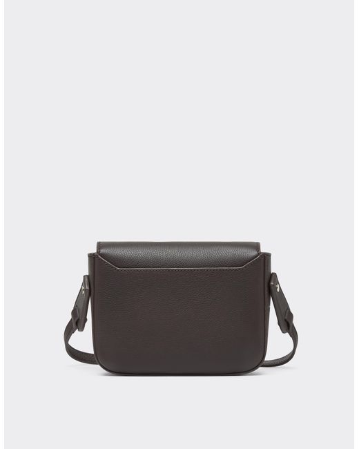 Ferrari Gray Mini Messenger Bag for men