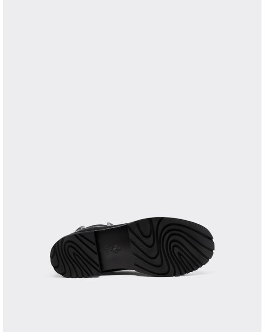 Ferrari Black Chelsea Ankle Boot for men