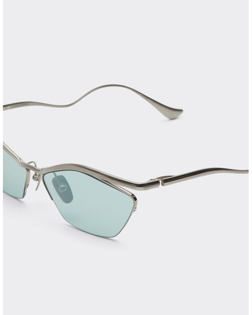 Ferrari Green Sunglasses