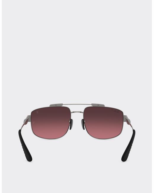 Ferrari Gray Ray-Ban For Scuderia Rb3789M