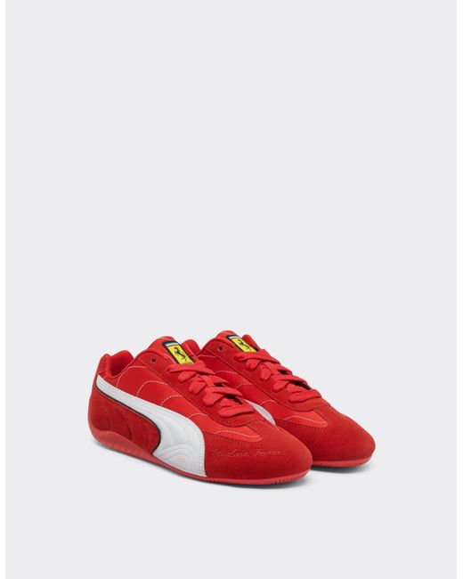 Ferrari Red Puma For Scuderia Hp 2025 Monza Rosso Corsa Trainers