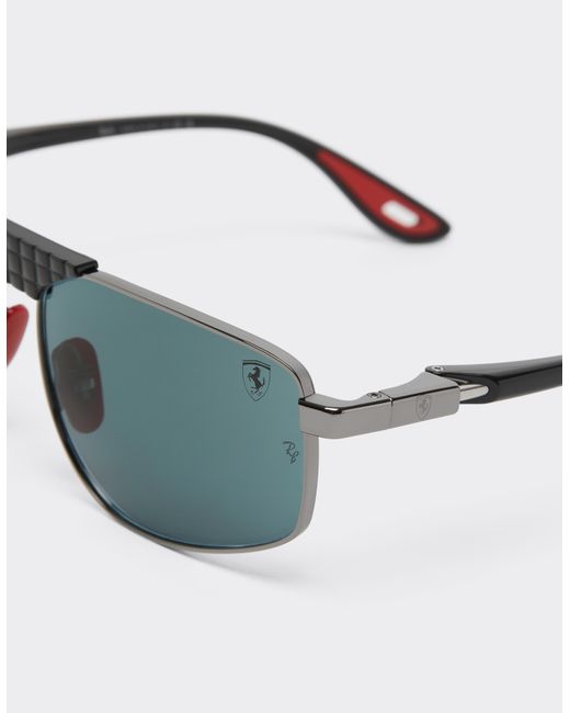 Ferrari Gray Ray-Ban For Scuderia Rb3776M