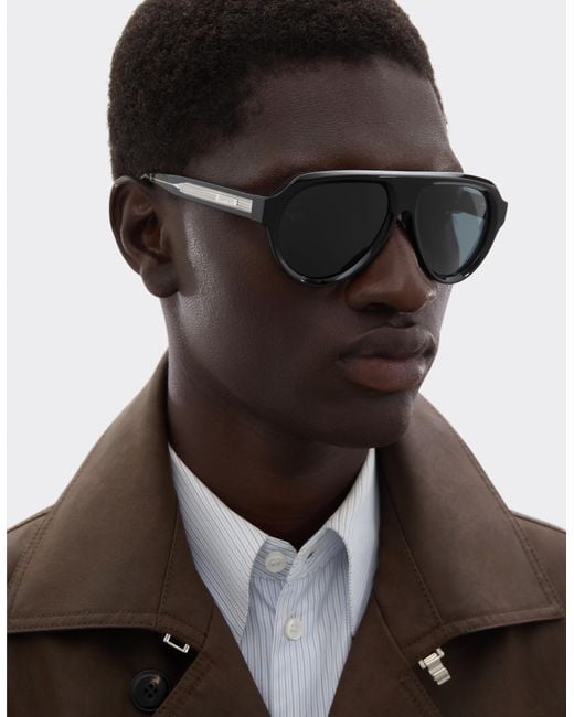 Ferrari Black Sunglasses
