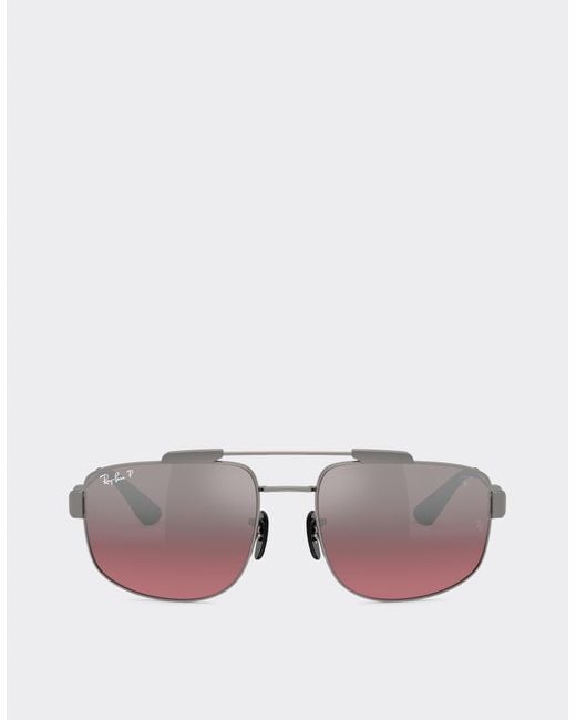 Ferrari Gray Ray-Ban For Scuderia Rb3789M
