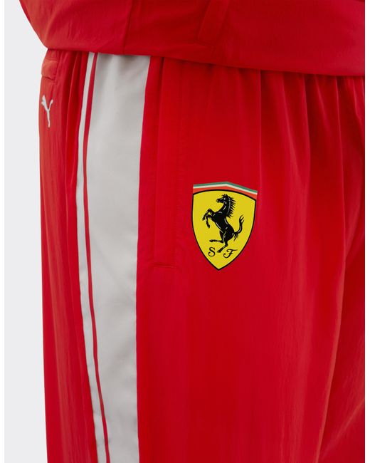 Ferrari Red Replica Drivers Authentic 2026 Puma For Scuderia Hp Trousers for men