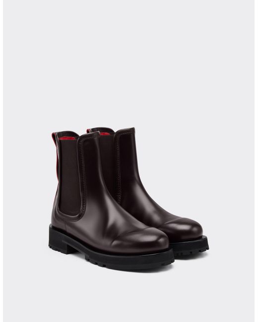 Ferrari Black Chelsea Boot