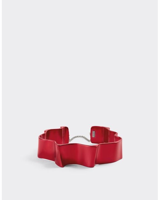 Ferrari Red Metallic Choker