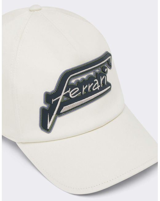 Ferrari Multicolor Baseball Cap With Applied Logo