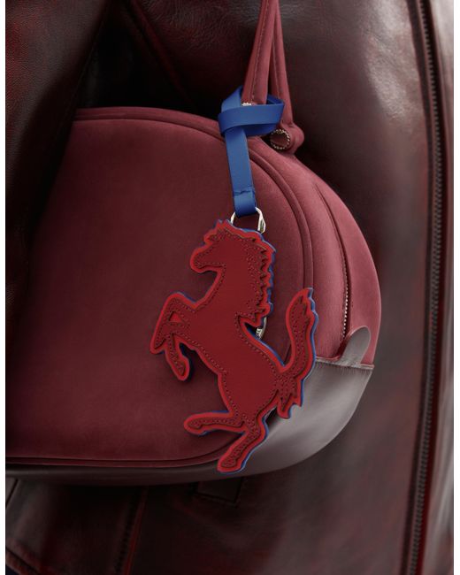 Ferrari White Keyring For The 2026 Silverstone Gp