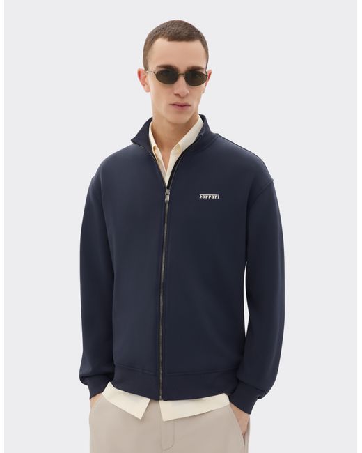 Ferrari Blue Sweater for men