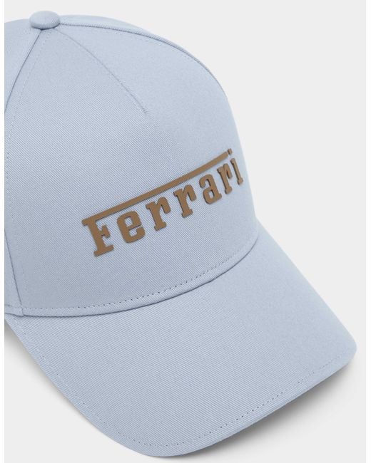 Baseball Cap di Ferrari in White