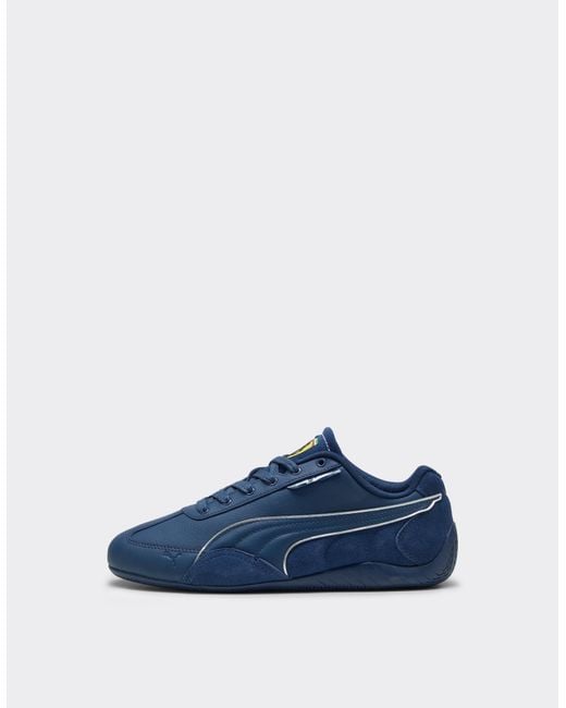 Ferrari Blue Puma Sneaker For Scuderia Speedcat
