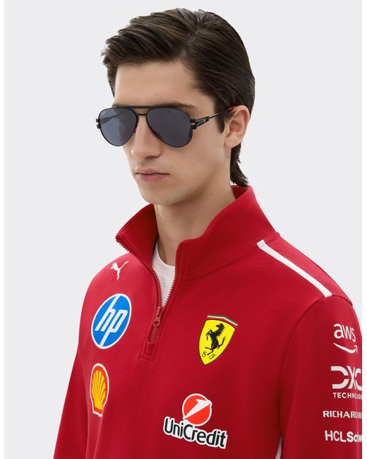 Ferrari Blue Ray-Ban For Scuderia Rb3762M