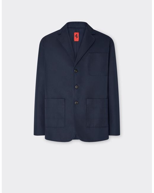 Ferrari Blue Blazer for men
