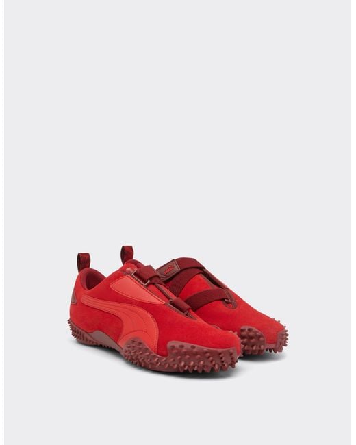 Ferrari Red Puma Mostro Sneakers For Scuderia Hp Las Vegas Special Edition