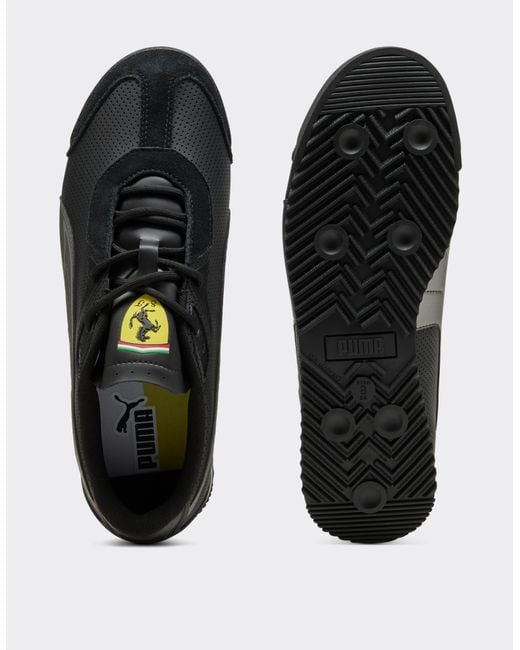 Ferrari Black Puma Sneaker For Scuderia Roma Stradale
