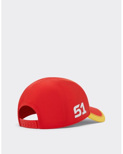 Ferrari Red Hypercar 51 Replica 2026 Baseball Cap