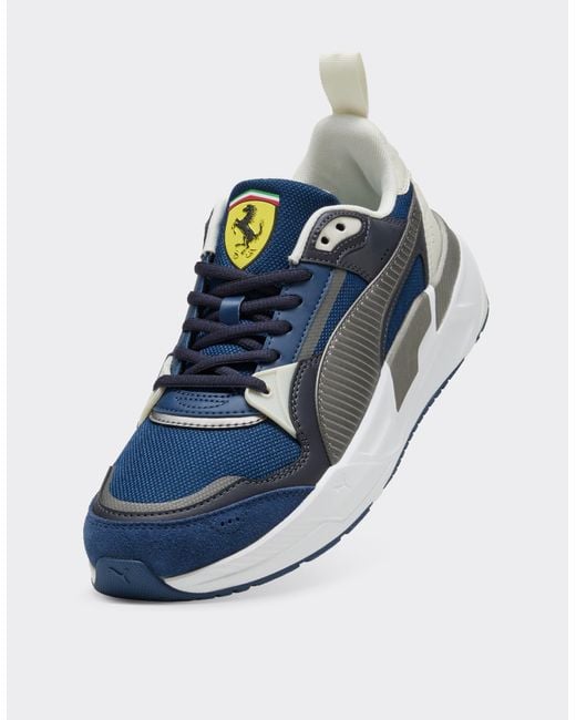 Ferrari Blue Puma Sneaker For Scuderia Trinity 2