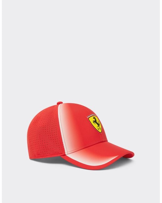 Ferrari Red Baseball Cap Team Junior Replica 2026 Puma For Scuderia Hp