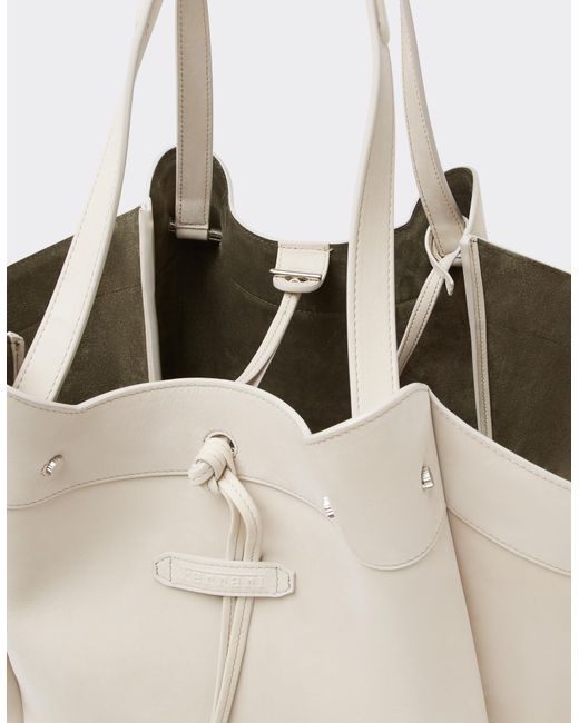 Ferrari Natural Large Tote Bag