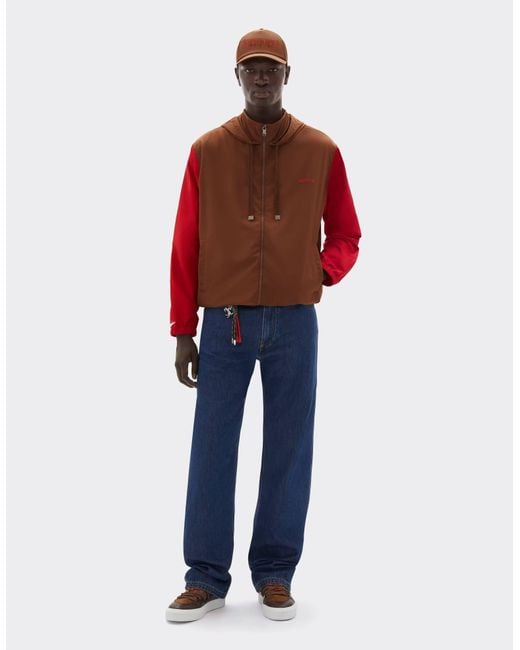 Ferrari Red Windbreaker For The 2026 Monaco Grand Prix for men