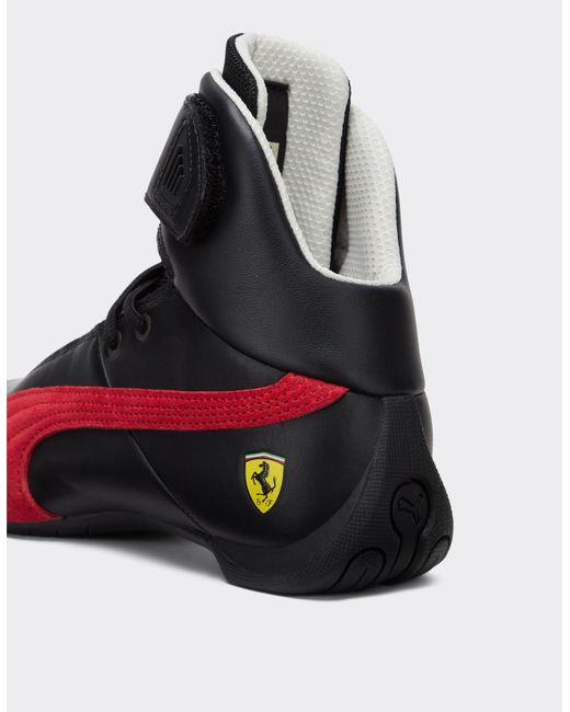 Ferrari White Puma For Scuderia Future Cat Mid Trainers