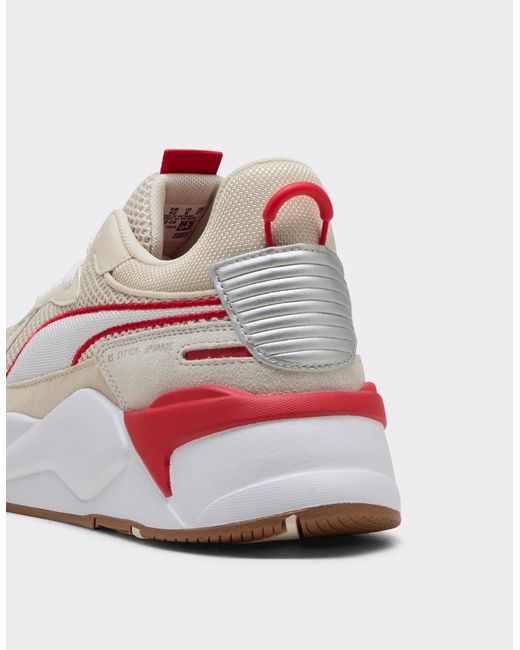 Ferrari White Puma Sneaker For Scuderia Rs-X