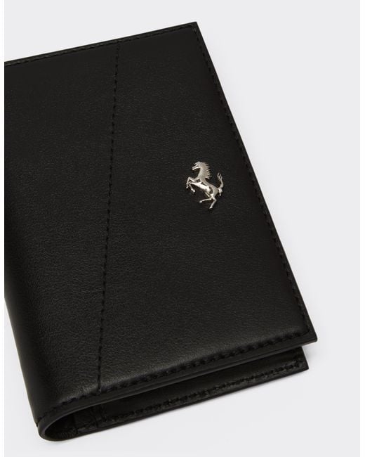 Ferrari White Foldable Card Holder