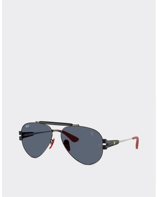 Ferrari Blue Ray-Ban For Scuderia Rb3762M