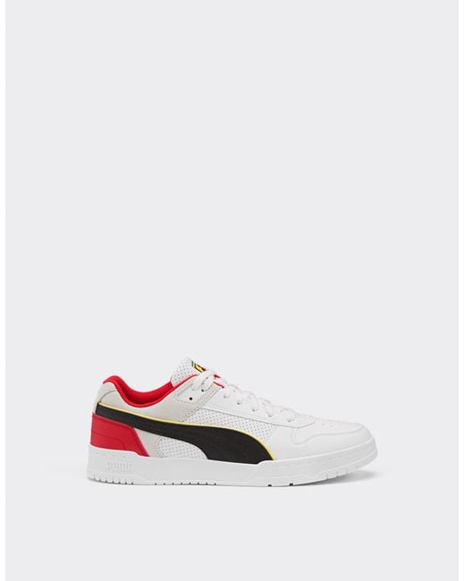 Ferrari White Puma For Scuderia Rbd Game Low Trainers