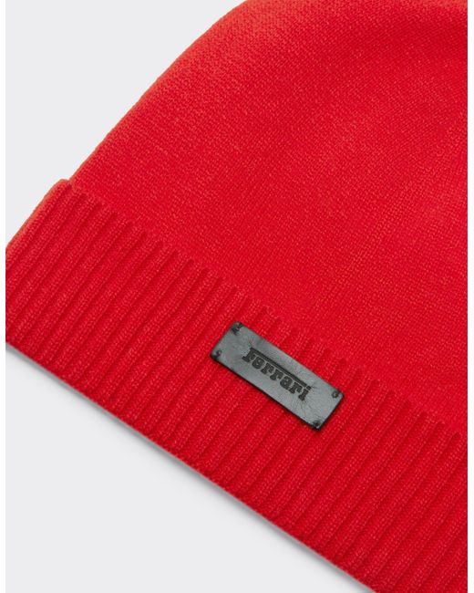 Beanie di Ferrari in Red