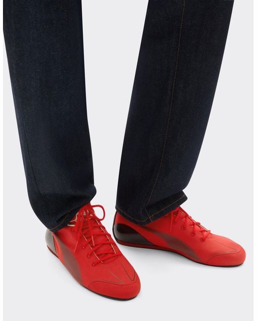 Sneaker Puma For Scuderia Hp Speedcat Pro Las Vegas 2025 di Ferrari in Red da Uomo