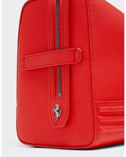 Gt Soft Borsa A Spalla Mini di Ferrari in Red
