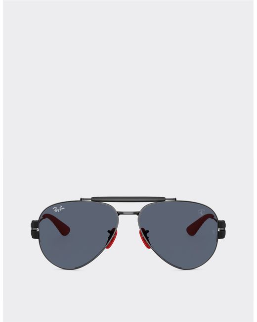 Ferrari Blue Ray-Ban For Scuderia Rb3762M