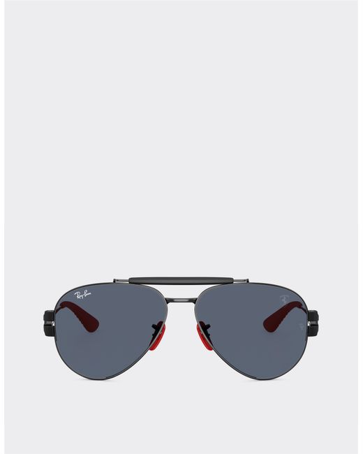 Ferrari Blue Ray-Ban For Scuderia Rb3762M
