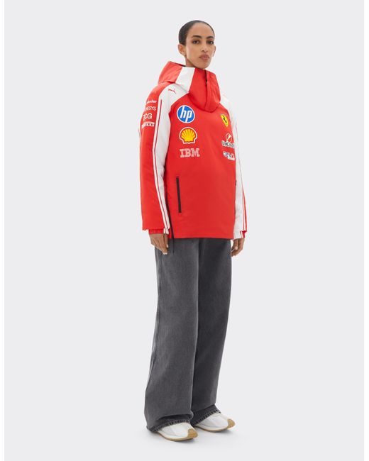 Ferrari Red Replica 2026 Puma Reversible Jacket For Scuderia Hp