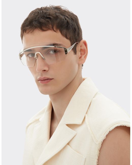 Ferrari White Sunglasses