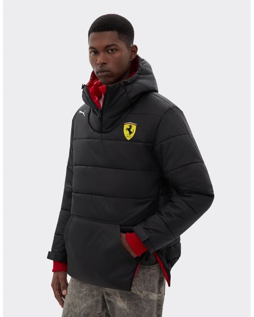 Ferrari Red Puma For Scuderia Hp 2025 Team Reversible Jacket for men