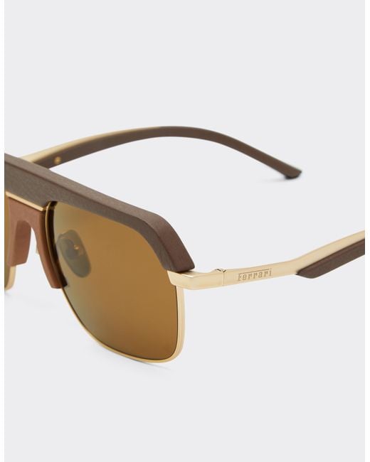 Ferrari Natural Sunglasses