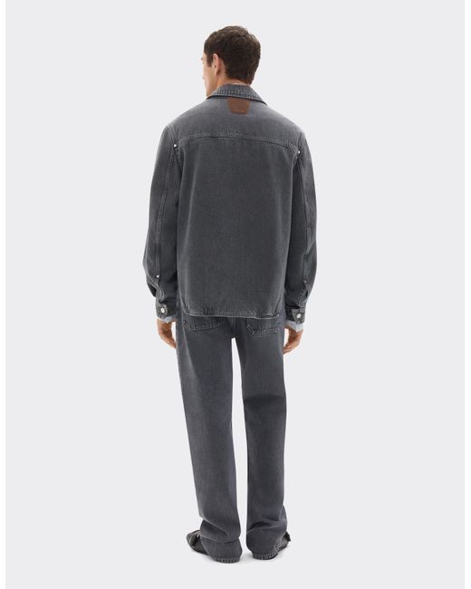 Ferrari Gray Five-Pocket Pants for men