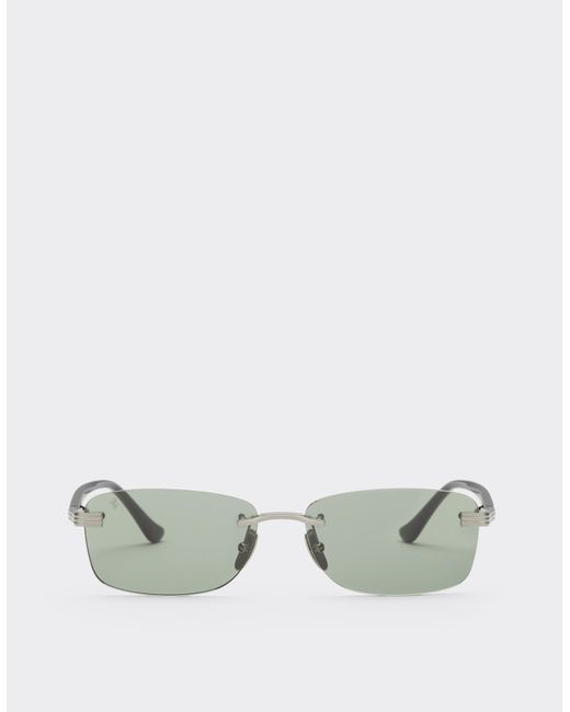 Ferrari Green Sunglasses