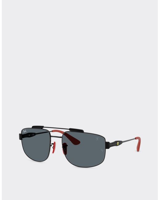 Ferrari Gray Ray-Ban For Scuderia Rb3789M